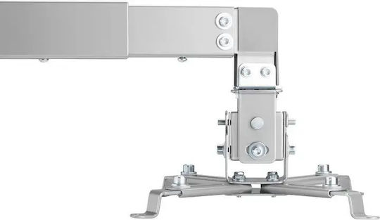Cabletech Suport Proiector Perete UCH0148 DM-0148-1 cu Incarcare Maxima 20kg Alb