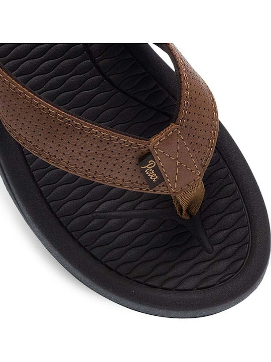 Ανδρικά Flip Flops Ανατομικά Καφέ