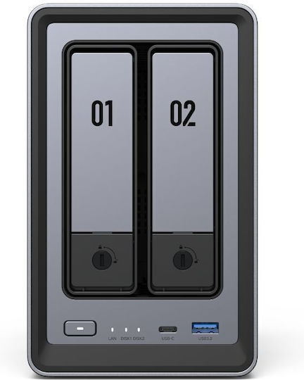 Ugreen Ugreen DXP2800 NAS Tower with 2 M.2 Drive Slots