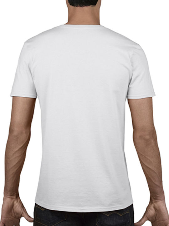 ForShoes Men's Promotional Short Sleeve T-Shirt White