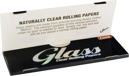 Glass Papers Clear Листчета за свиване на цигари King Size 40 листове 24бр
