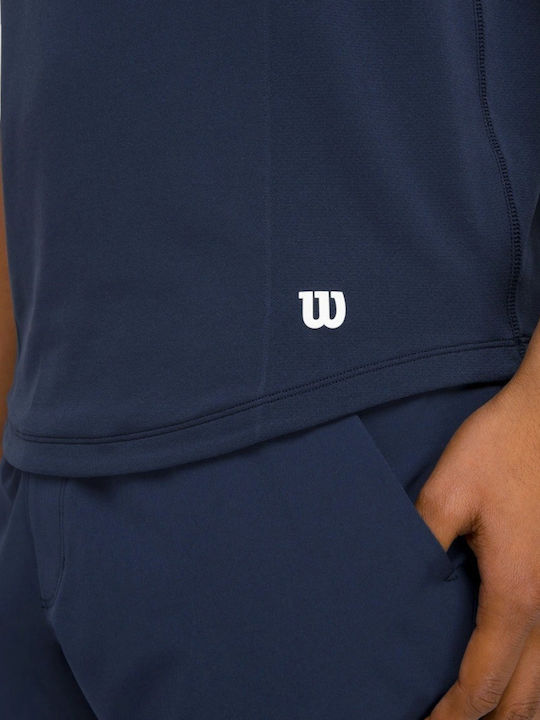 Wilson Crew WM00310511DBC Ανδρική Μπλούζα Μπλε