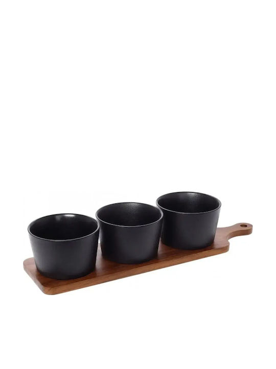 Cryspo Trio Ορντεβιέρα με Βάση Ø39.5cm Π10.5xΜ11cm 4τμχ Cryspo Trio Ορντεβιέρα με Βάση Ø39.5cm Π10.5xΜ11cm 4τμχ