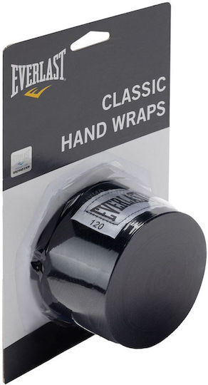 Everlast Bandaje Pentru Arte Marțiale Clasice Din Bumbac 4455 722251-71-8 3m Negre