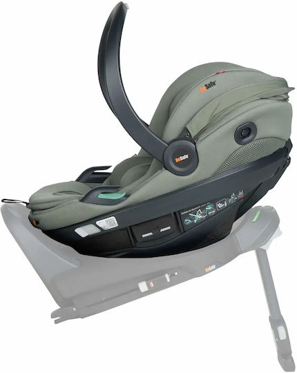 BeSafe Go Beyond Καθισματάκι Αυτοκινήτου i-Size Meadow Green Soft Breeze 0-13 kg