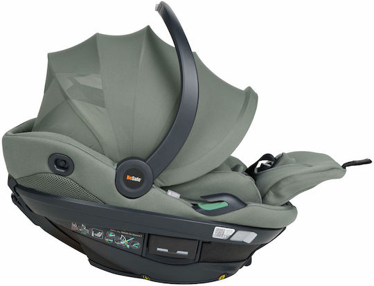 BeSafe Go Beyond Καθισματάκι Αυτοκινήτου i-Size Meadow Green Soft Breeze 0-13 kg