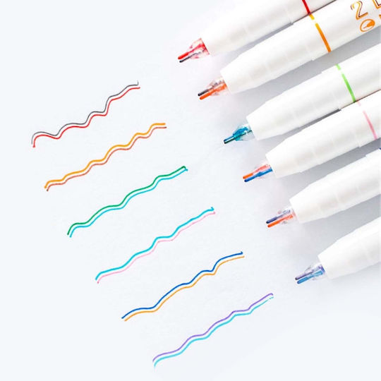 Topwrite Σετ Στυλό Ballpoint Fine Λευκό