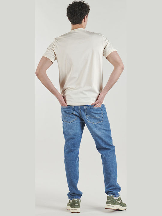 Ringer T-shirt Beige