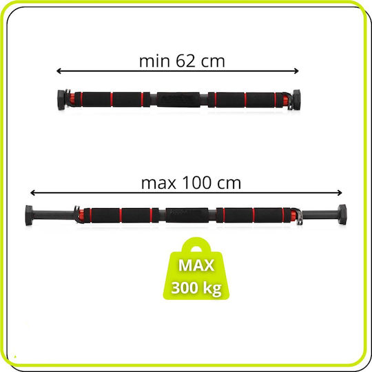 Klimmzugstange Tür 62-100cm für Benutzer bis 300kg