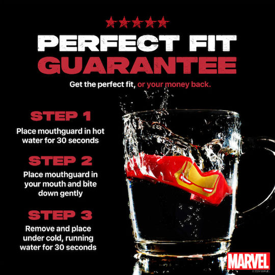 Safejawz Mouthguard Black Panther Extro Marvel Junior