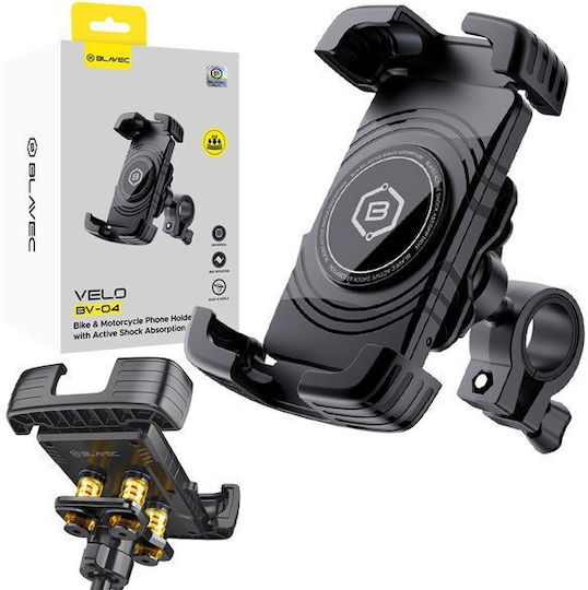 Blavec Uchwyt Rowerowy Bv-04 Velo To Handlebar Shock Absorbtion Bv04-sahb Black
