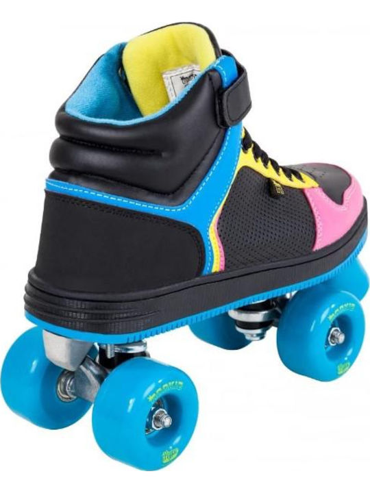 Rookie Hype Hitop Trainer Inline Rollers Black Kids