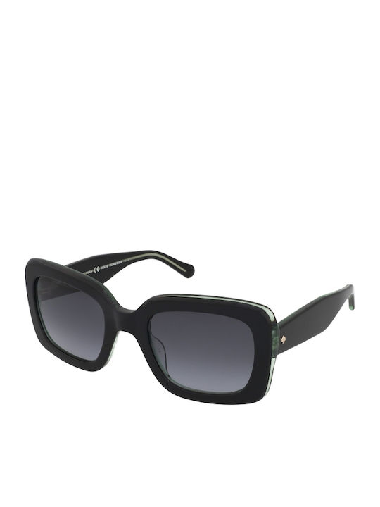 Kate Spade Feminini Ochelari de soare cu Negru Cadru și Negru Degradati Lentilă Bellamy/S 807/9O