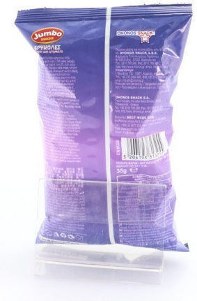 Ohonos Snack Puffed Snacks Jumbo Vrykolas Gluten-Free 35gr