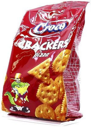 Croco Crackers με γεύση Pizza 100gr