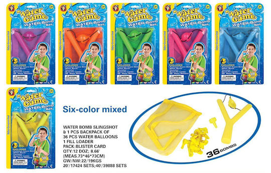 Fun World Praștie Bombe de apă 36buc