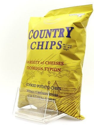 Ohonos Snack Chips Country με Γεύση Cheddar & Parmesan Cheese Χωρίς Γλουτένη 150gr