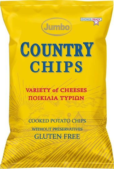 Ohonos Snack Chips Country με Γεύση Cheddar & Parmesan Cheese Χωρίς Γλουτένη 150gr