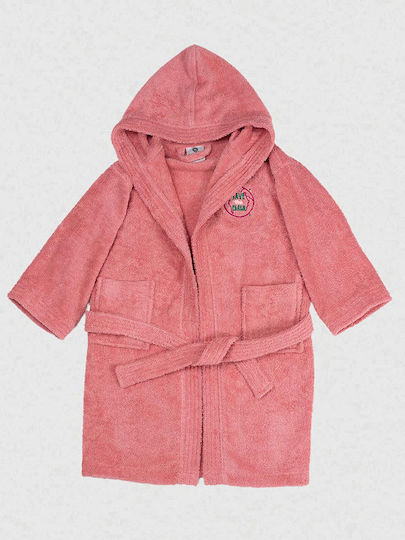 Sunshine Kids Hooded Bathrobe Coral