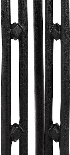 HomeMarkt Table Stand made of Cast Iron in Black Color 50x50x105cm