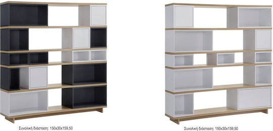 Woodwell Module made of Wood Sonoma 120x30x10cm