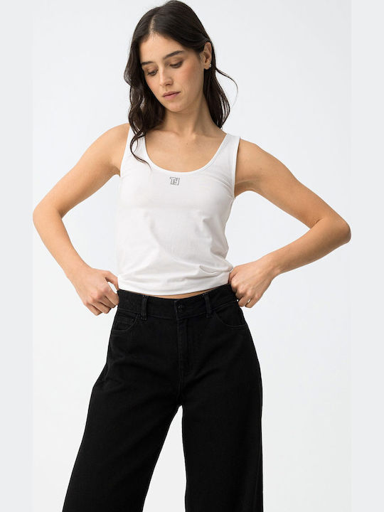 Γυναικείο Crop Top White