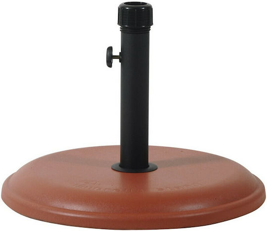 Lianos Stand De Umbrelă Metalic Maro 45x45cm