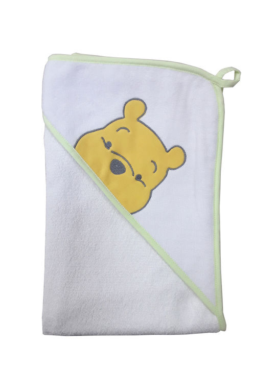 Beboulino Baby Bath Towel Bathrobe Hooded 75x75cm