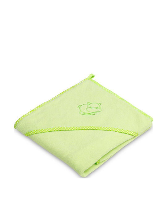 Sensillo Baby Bath Towel Hooded 80x80cm