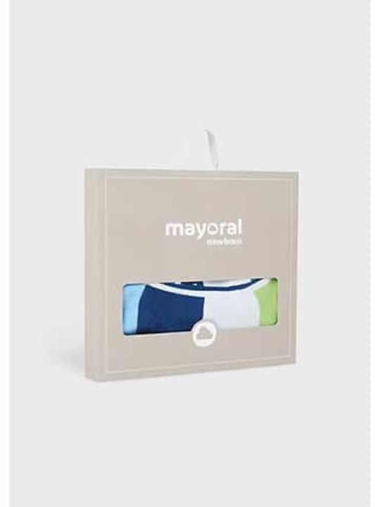 Mayoral Baby-Badetuch mit Kapuzen Türkis 59x85cm