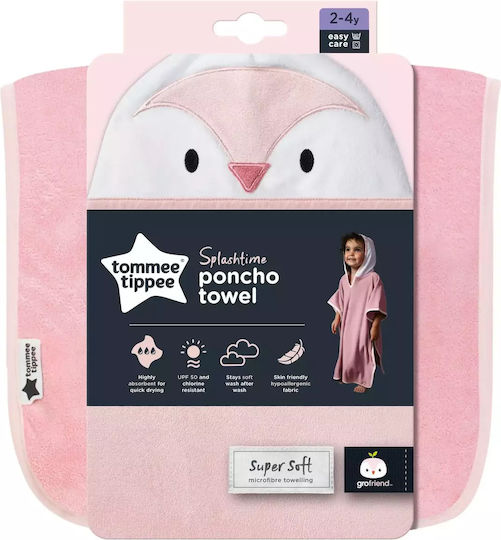 Tommee Tippee Βρεφικό Πόντσο-Μπουρνούζι με Κουκούλα
