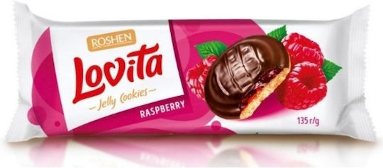 Roshen Lovita Jelly Cookies 135g Raspberry 1-55522