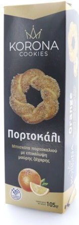 Korona Μπισκότα με Επικάλυψη Μέλι 105gr