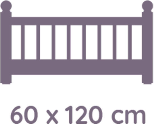 Tineo Στρώμα Κούνιας 60cmx120cmx15cm