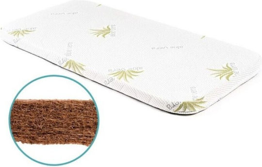 IngVart Στρώμα Κούνιας Nika Junior με Κοκοφοίνικα 60x120cm