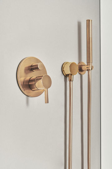 Ideal Standard Idealrain Handheld Showerhead Brushed Gold