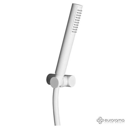 La Torre Skinny Τηλέφωνο Ντουζ White Matt