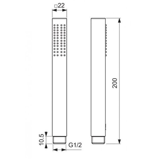 Ideal Standard Idealrain Handheld Showerhead