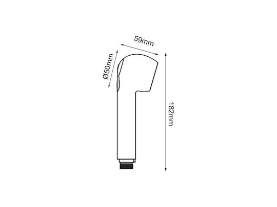 Viospiral Tempo Sink Showerhead with Filter