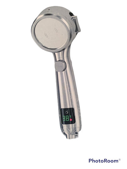 Handheld Showerhead with Start/Stop Button