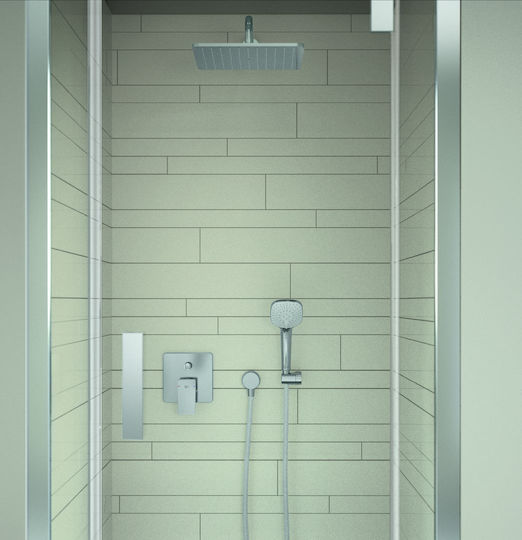 Ideal Standard Idealrain Cube Τηλέφωνο Ντουζ με Σπιράλ