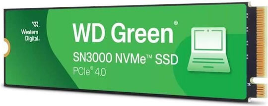 Western Digital Green SN3000 SSD 2TB M.2 Type with PCI Express 4.0 Connection WDS200T4G0E-00CPS0
