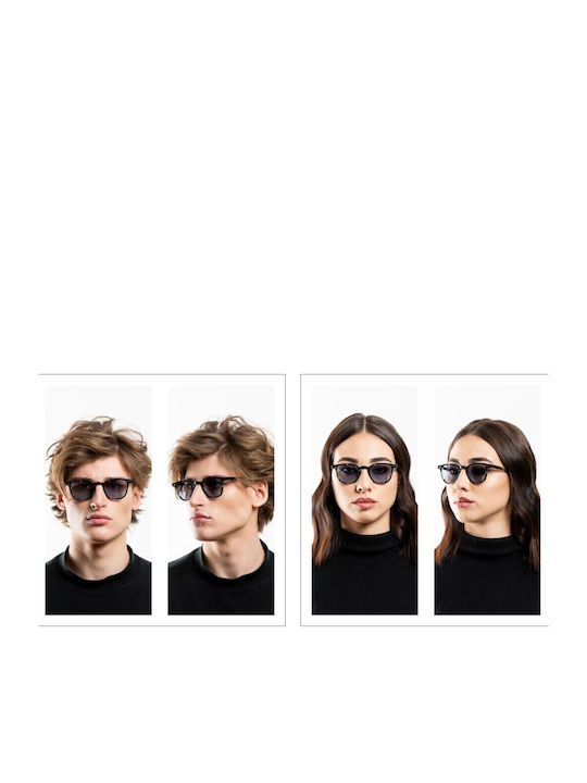 Kyme Damen Sonnenbrille mit Beige Kunststoff Gestell und Braun Linse FERNANDO 10