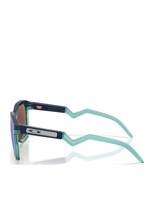Oakley Unisex Sonnenbrille mit Gray Gestell und Blau Linse OO9533-04