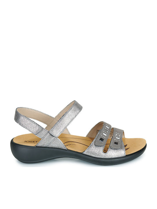 Women's Flat Sandals Silver