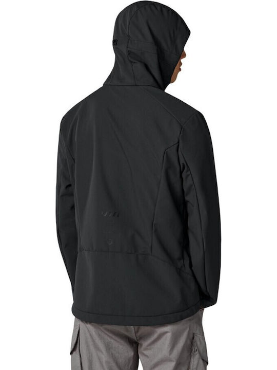 Rev'IT Jerry 2 Зимно Мъжко Мотоциклетно Яке Softshell Водоустойчиво Черно