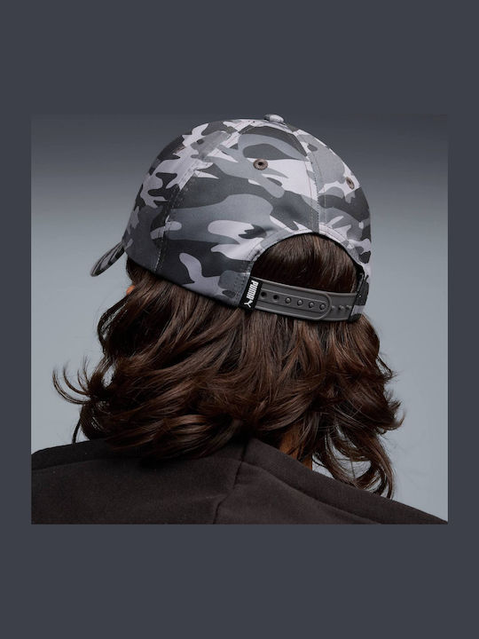 Cap Puma Ess Elevated Aop Bb Cap Gray Unisex