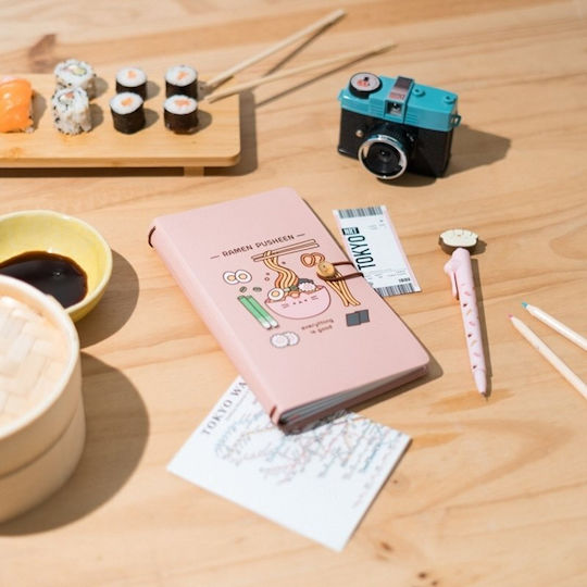Pusheen Notebook B6 Bullet 32 Sheets Ruled Pink