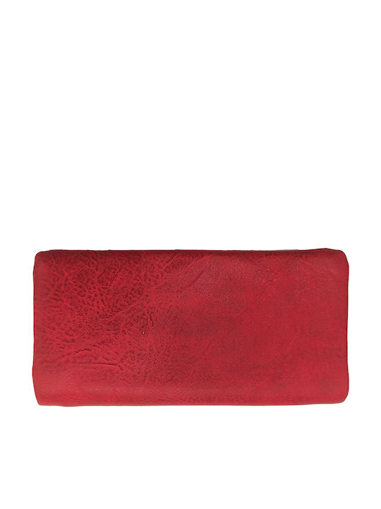Large Fabric Women's Wallet Red