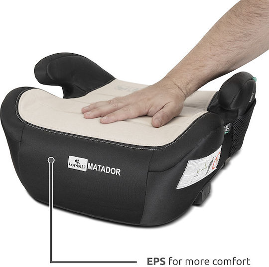 Lorelli Matador Baby Car Seat Booster i-Size with Isofix Beige